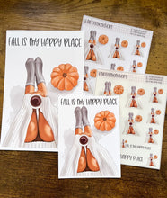 Fall is My Happy Place Mini Deco Stickers and Journal Cards Bundle