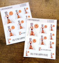 Fall is My Happy Place Mini Deco Stickers and Journal Cards Bundle