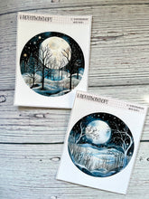 Winter Moon Single Sticker Mini Sticker Sheet