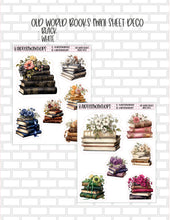 Old World Books  Mini Sticker Sheet