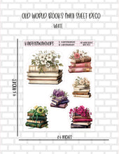 Old World Books  Mini Sticker Sheet