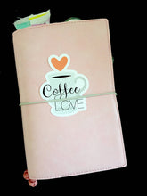Coffee Love Mini Sticker Sheet and Die Cut