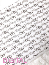 Dream BIG Digital Paper