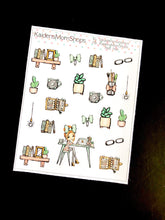 Little Planner Girl Deco Mini Sheet