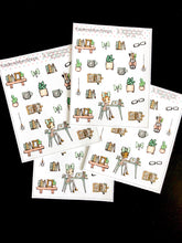 Little Planner Girl Deco Mini Sheet