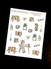 Little Planner Girl Deco Mini Sheet