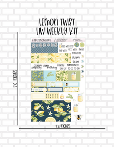 016 Lemon Twist Hobonichi Weeks Weekly Kit - NEW FORMAT