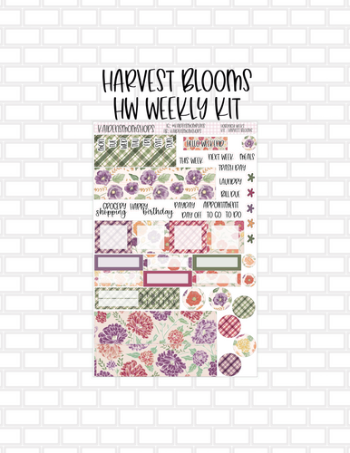 041 Harvest Blooms Hobonichi Weeks Weekly Kit - NEW FORMAT