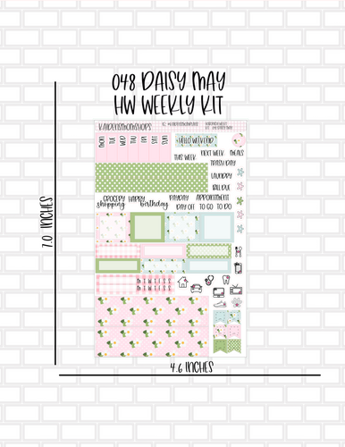 048 Daisy May  Hobonichi Weeks Weekly Kit - NEW FORMAT