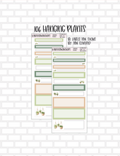 106 Hanging Plants  Erin Condren 7x9 Planner Stickers