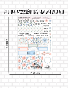 017 All the Possibilities Hobonichi Weeks Weekly Kit - NEW FORMAT
