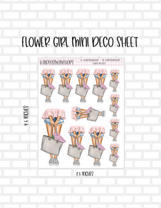 Flower Girl Deco Mini Sheet