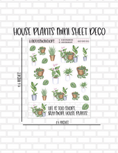 House Plants Deco Mini Sheet