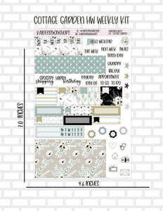 028 Cottage Garden HW Weekly Kit - NEW FORMAT