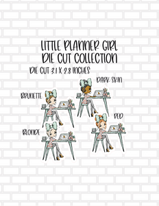Little Planner Girl Die Cut Collection