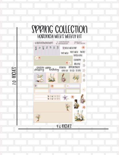 035 Spring Collection Hobonichi Weeks Weekly Kit - NEW FORMAT