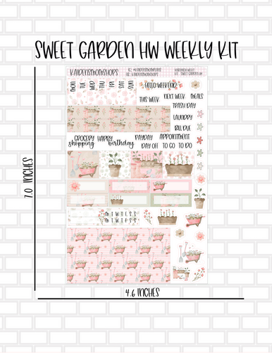 014 Sweet Garden Hobonichi Weeks Weekly Kit - NEW FORMAT