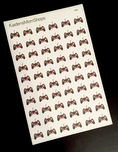 Video Game Controller Stickers - F.026