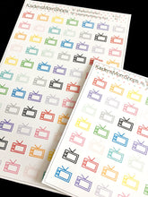 TV Sets Sticker Sheet - Full or Mini Sheet - F.012