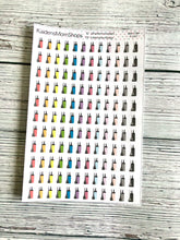 Color Hair  - Full or Mini Sheet - F.047