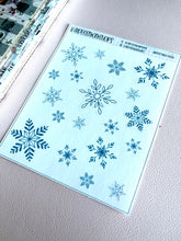 Winter Night Snowflakes Deco Mini Sheet
