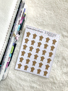 Gingerbread Mini Sticker Sheet