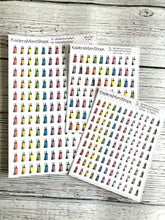 Color Hair  - Full or Mini Sheet - F.047