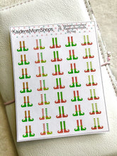 Elf Feet Mini Sticker Sheet
