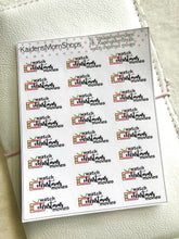 Watch Christmas Movies Mini Sticker Sheet