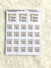 Farmhouse Pillows Mini Sticker Sheet