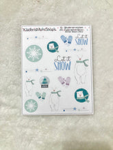 Winter Bears Deco Mini Sticker Sheet