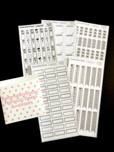 Hobonichi Weeks Functional Sticker Collection - Neutrals
